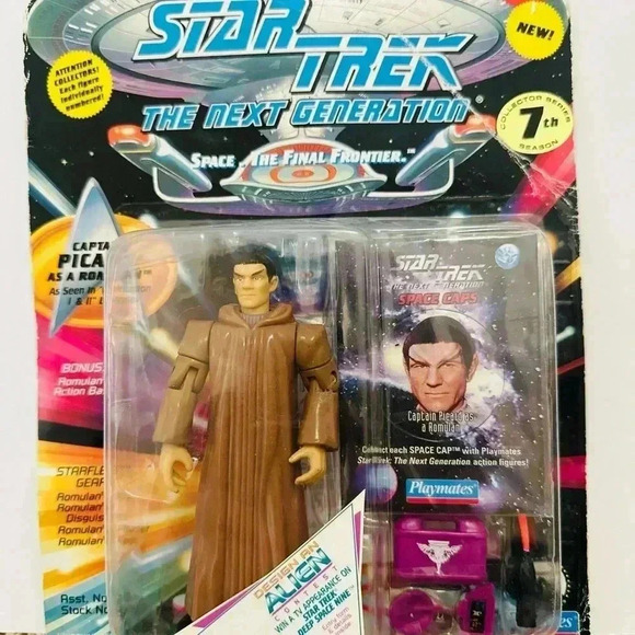New Star Trek The Next Generation Captain Picard as a Romulan 4 inch figure. - Picture 1 of 5